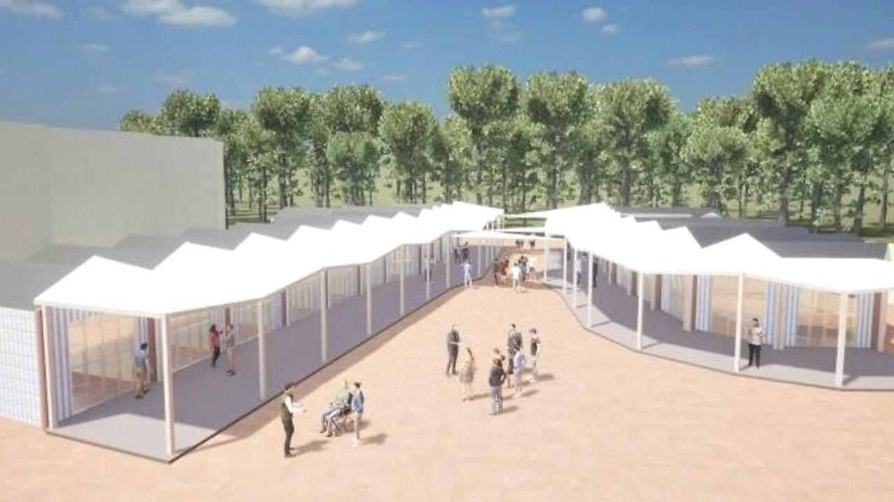 Cecina, portico bianco e nuova illuminazione: ecco come cambierà la Terrazza dei Tirreni – Svolta per i lavori