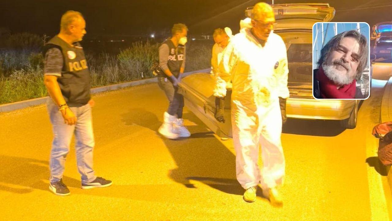 La vittima e il luogo del ritrovamento