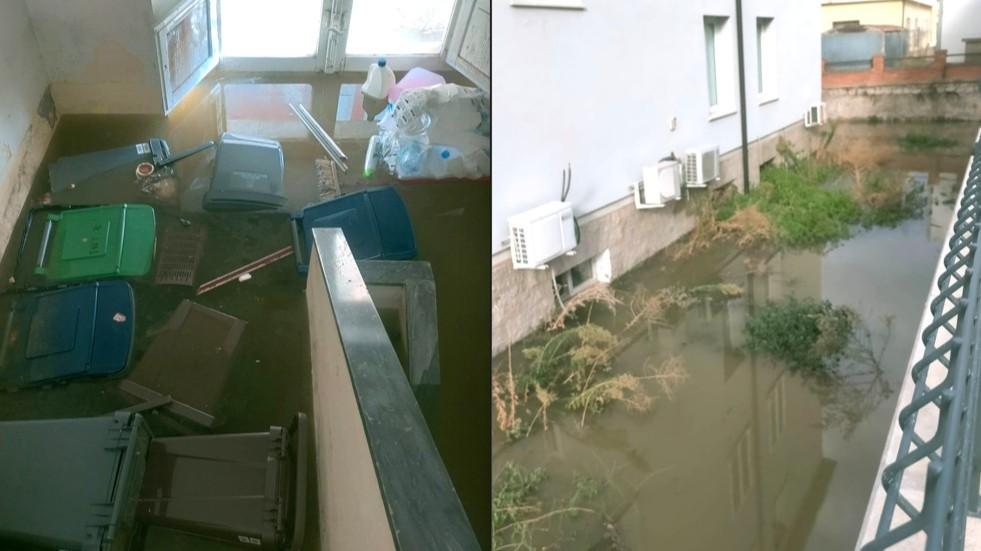 Olbia, condotte vecchie e malfunzionanti: i liquami invadono cortile e cantine