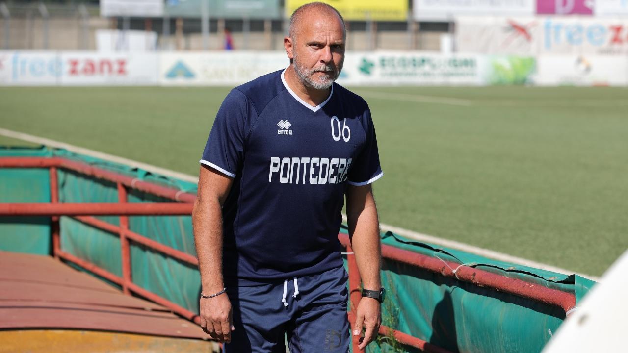 Gabriele Giannini, promosso allenatore in prima del Pontedera