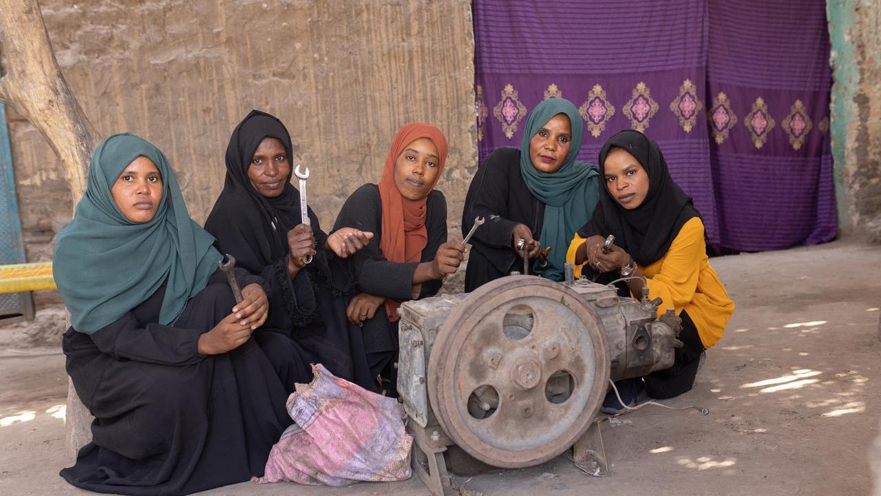 Siana, le meccaniche di Alsifira sfidano i pregiudizi e la guerra Sudan