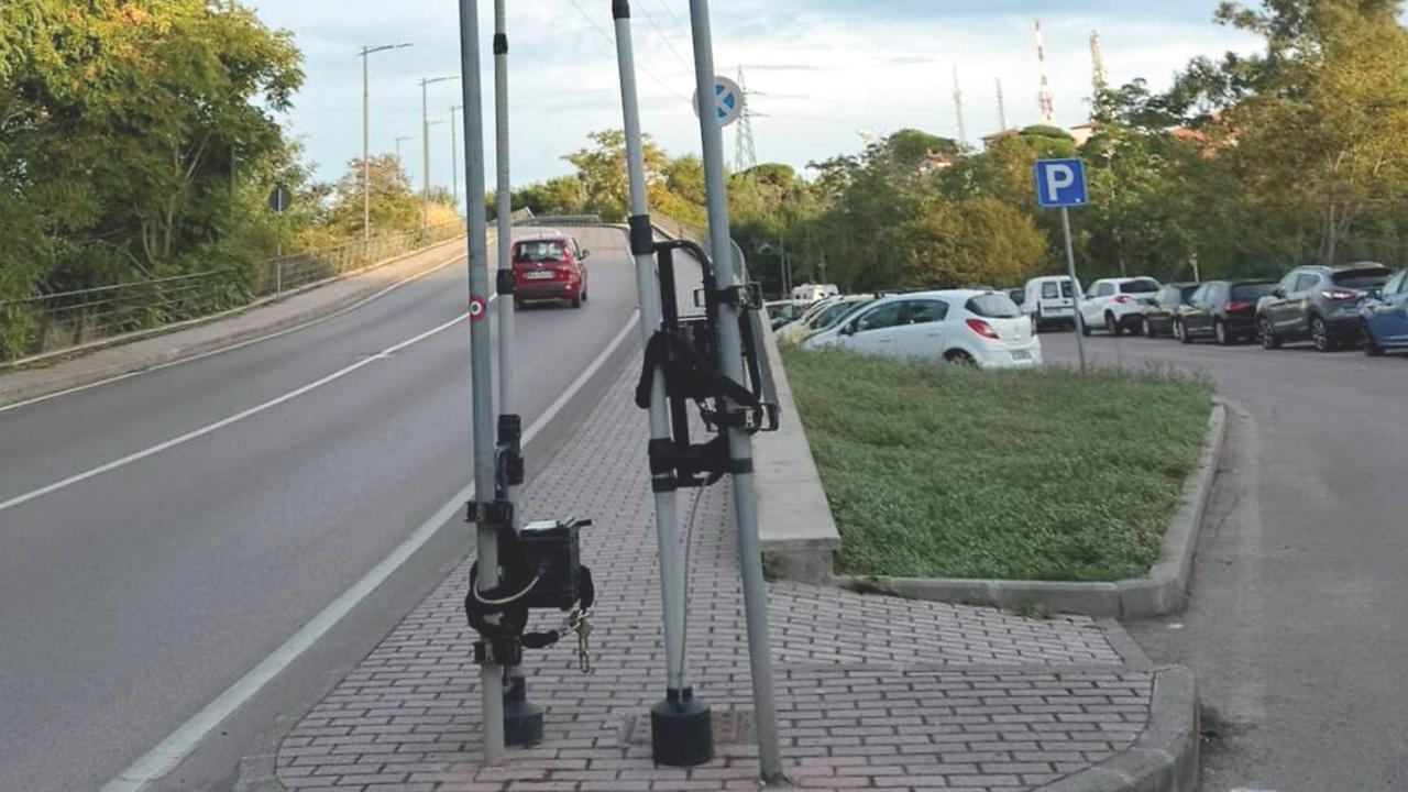 Le nuove telecamere a Piombino