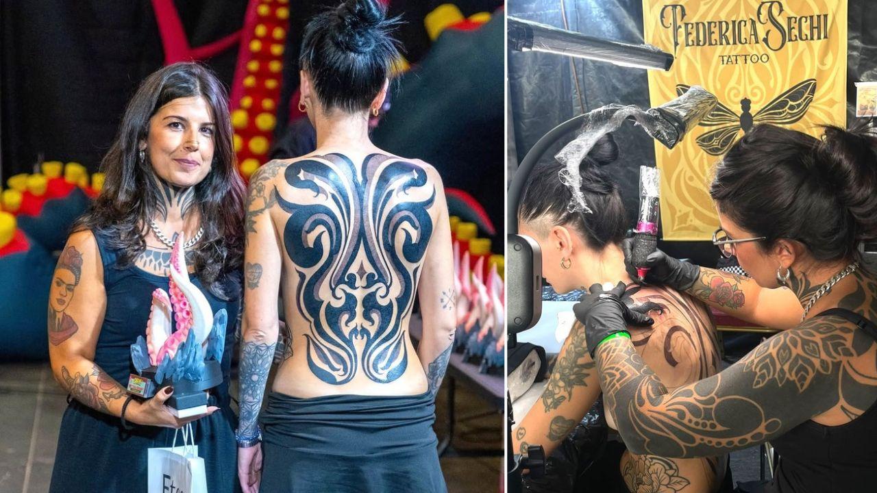 Federica, un talento sulla pelle: è sarda la regina dei tatuatori