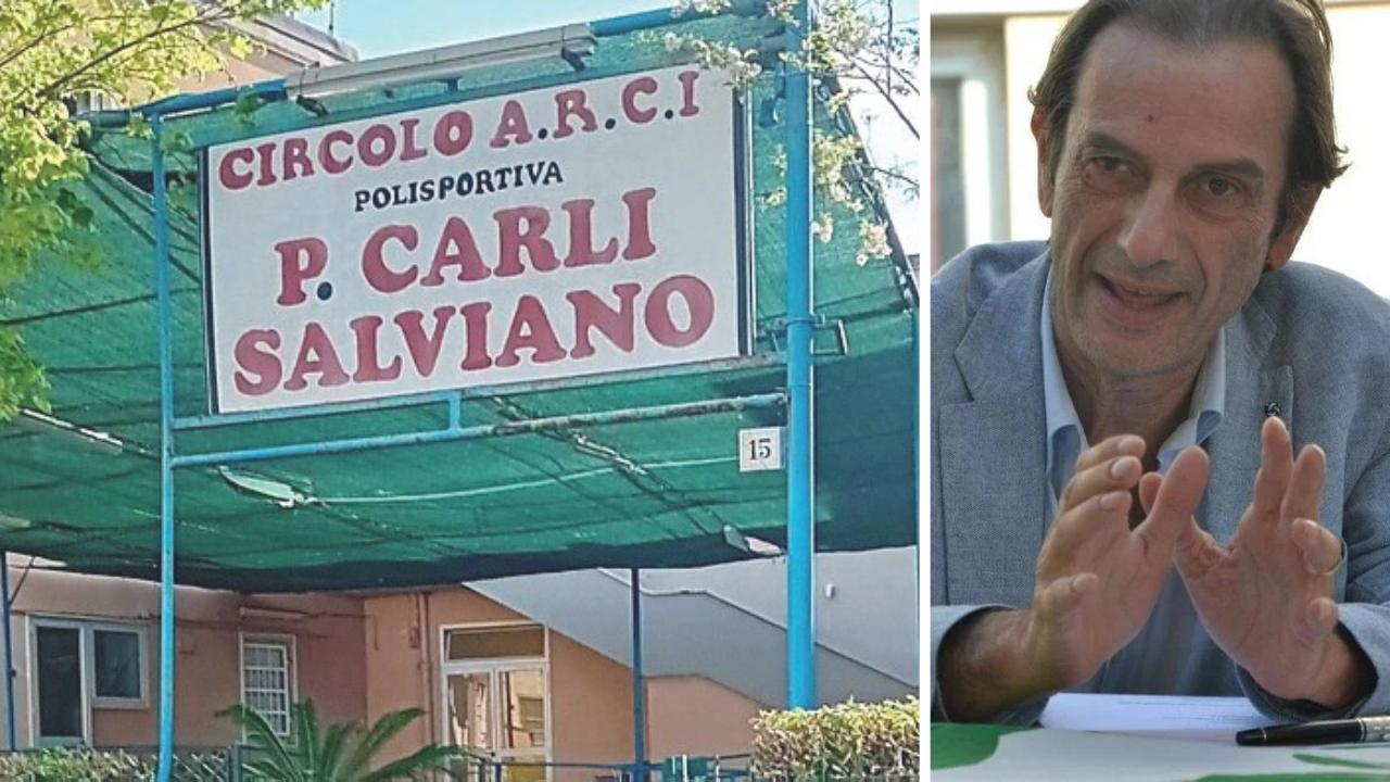 Il circolo Arci di Salviano e il presidente Fabio Altini