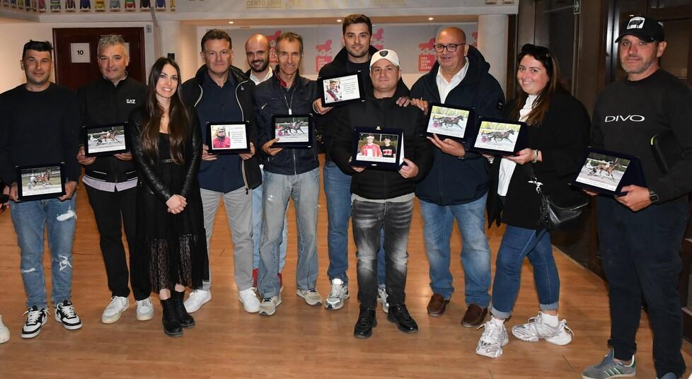 Vincenzo Luongo stacca Di Nardo: è lui il miglior guidatore nella stagione dell’ippodromo di Montecatini