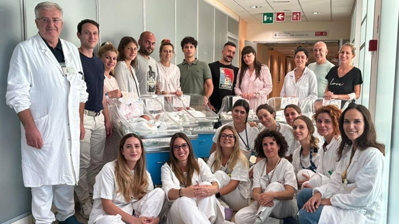 Massa, sette nascite in dodici ore all’ospedale Apuane
