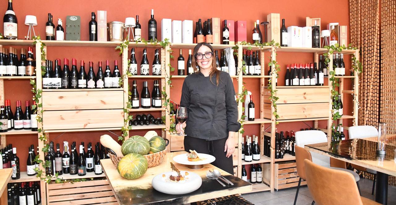 Francesca Apeddu del Piperita Patty: animelle o dessert al pecorino e mirto