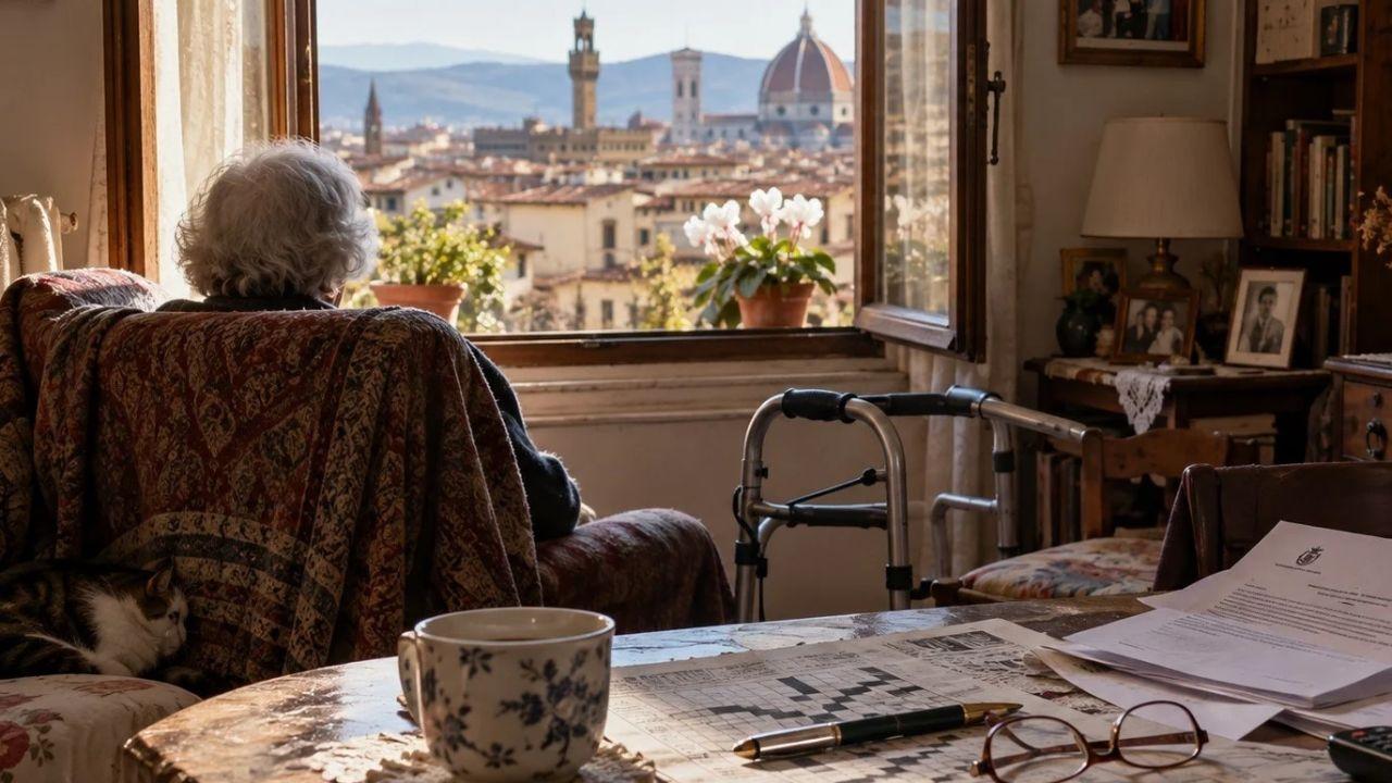 Franca, 94 anni, vive nella sua casa in affitto da 60 anni
