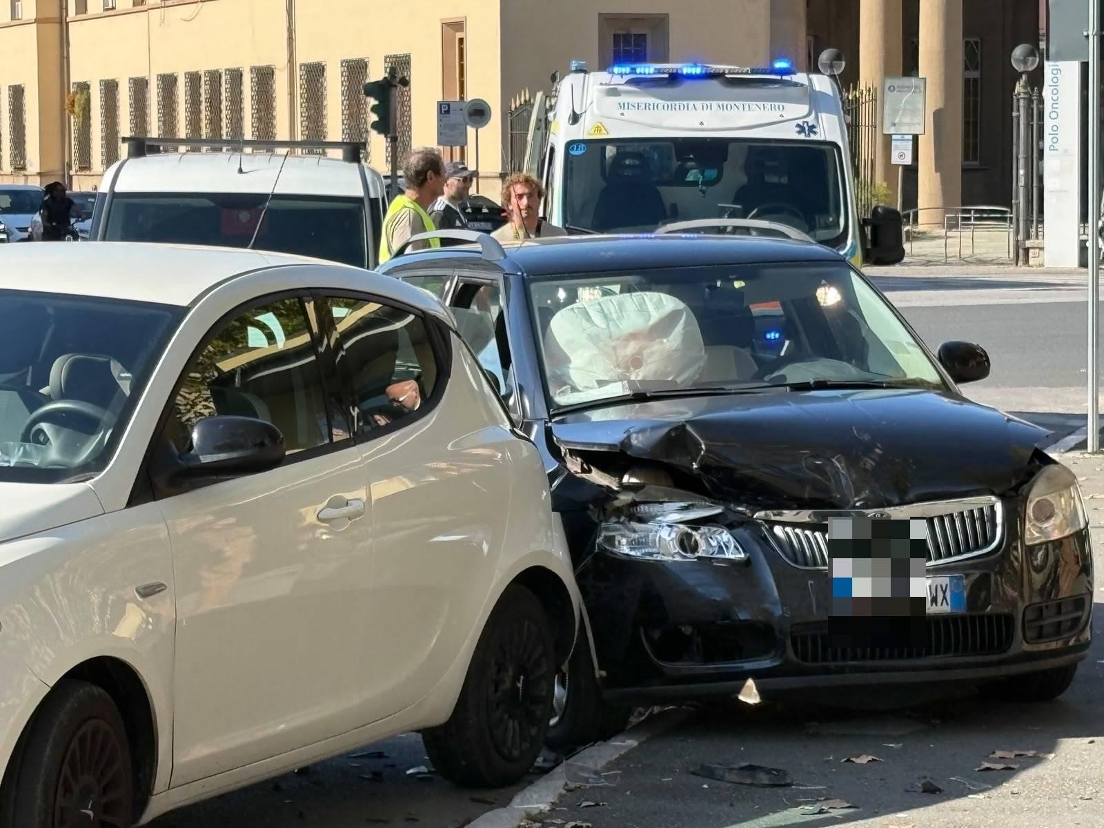 L'incidente (foto Stick)