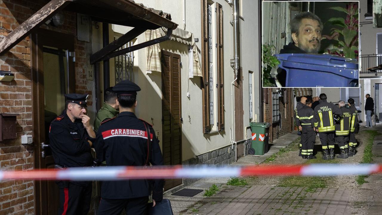 Nel riquadro Daniele Tavoni, il figlio della donna fermato per il duplice omicidio
