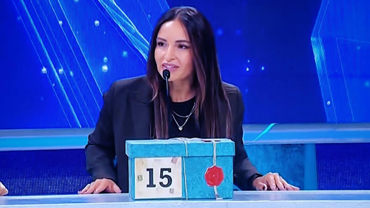 Sara Angius, di Sassari, concorrente di Affari tuoi