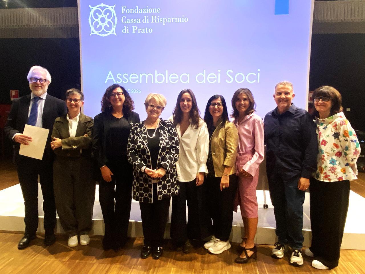 
	I nuovi soci dell'assemblea della fondazione

