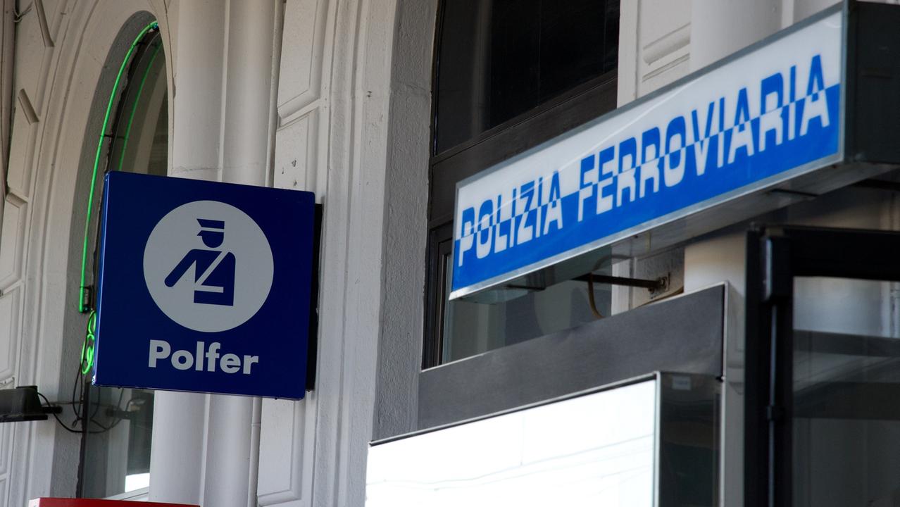 Una stazione della polfer (foto d'archivio)