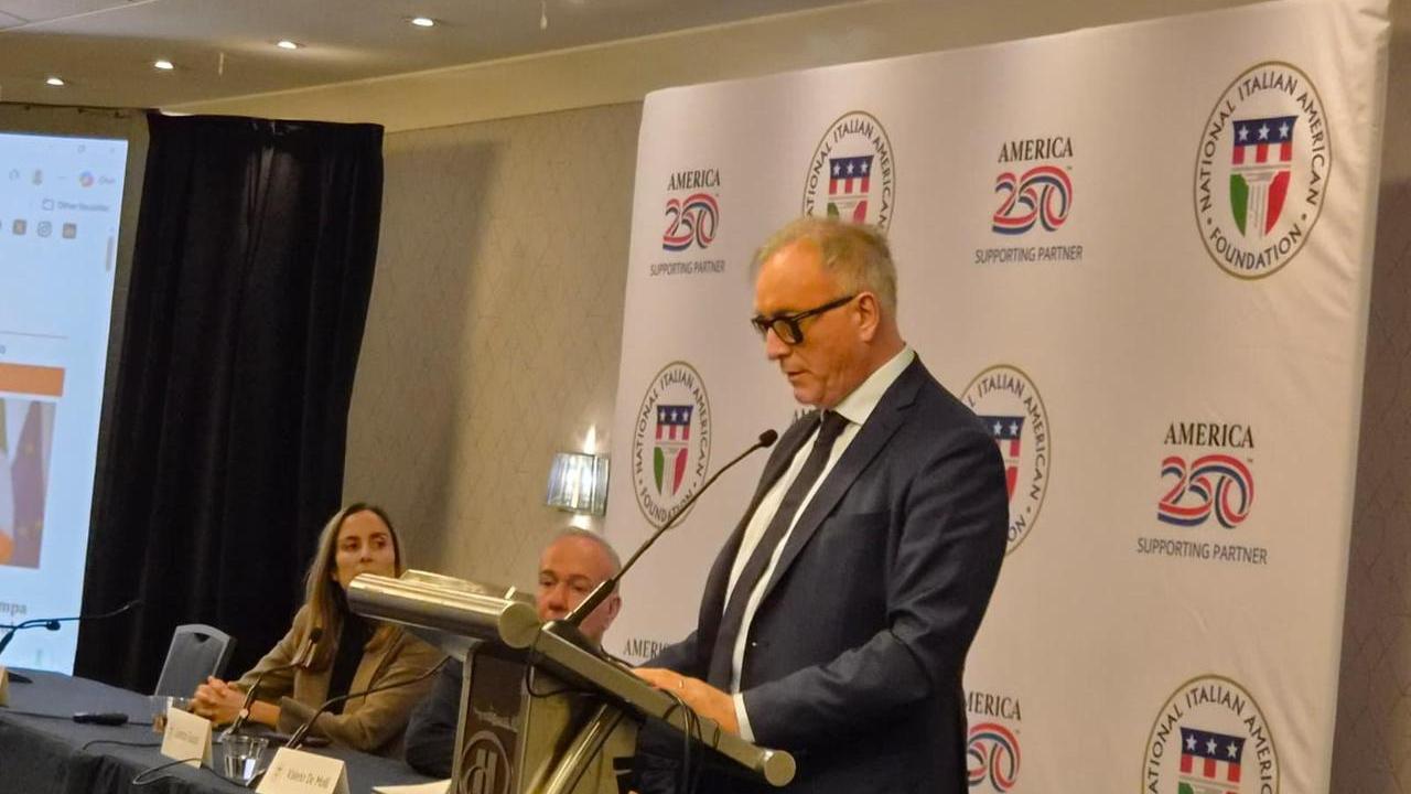 Il presidente del gruppo Sae Alberto Leonardis
