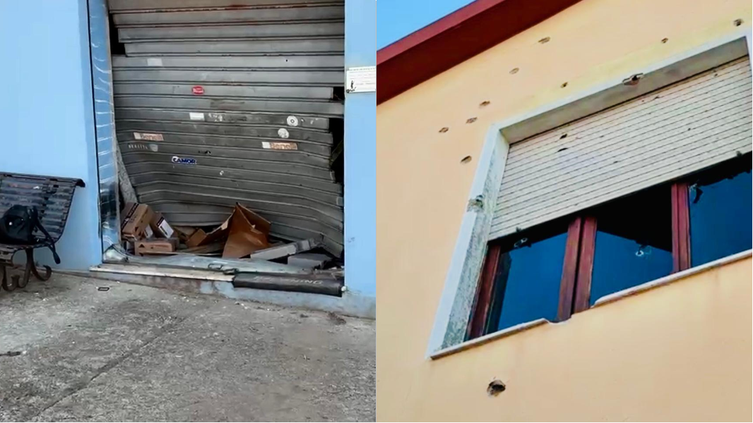Colpo grosso all’armeria, il proprietario si accorge del furto e spara ai banditi – I dettagli