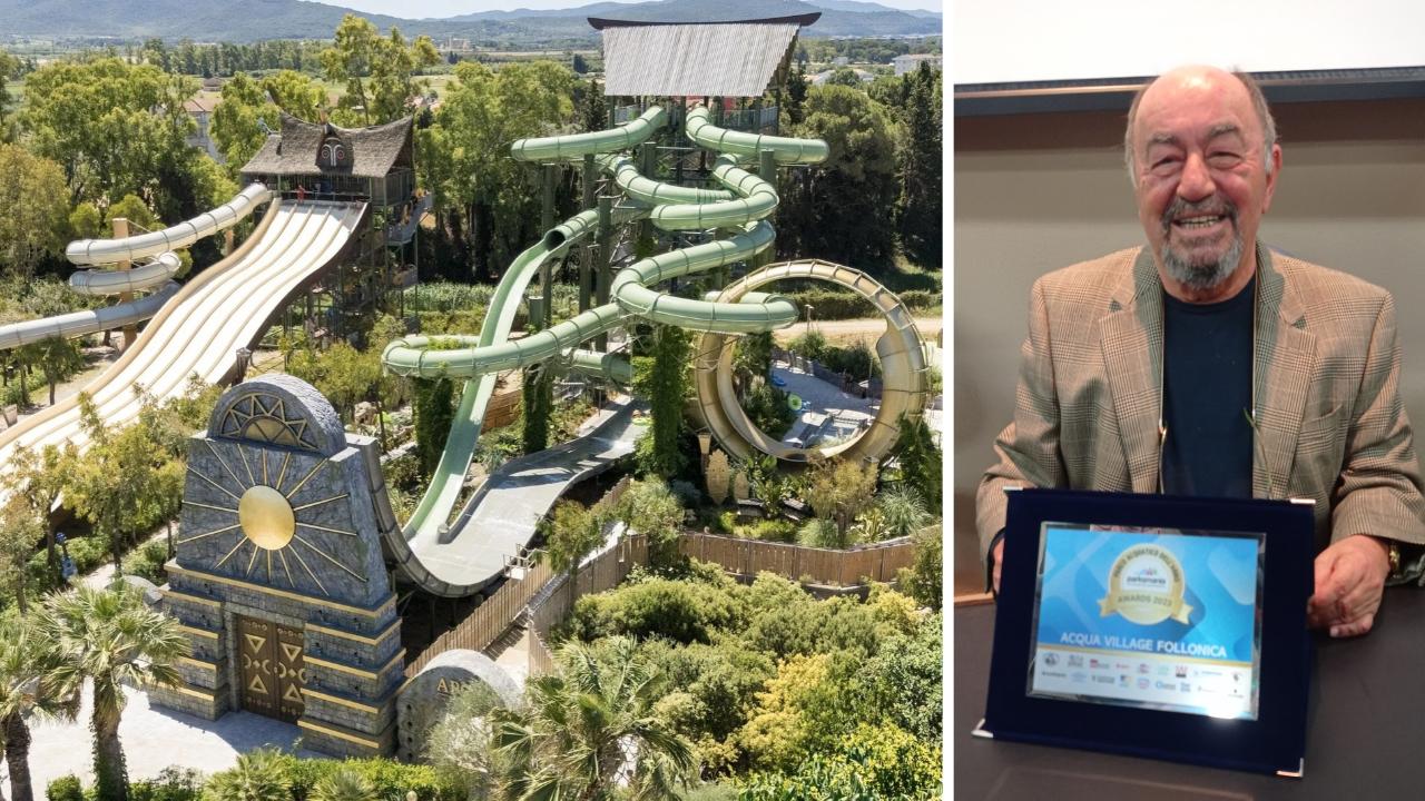 Una delle nuove attrazioni di Kupua e Marcello Padroni, patron del Village