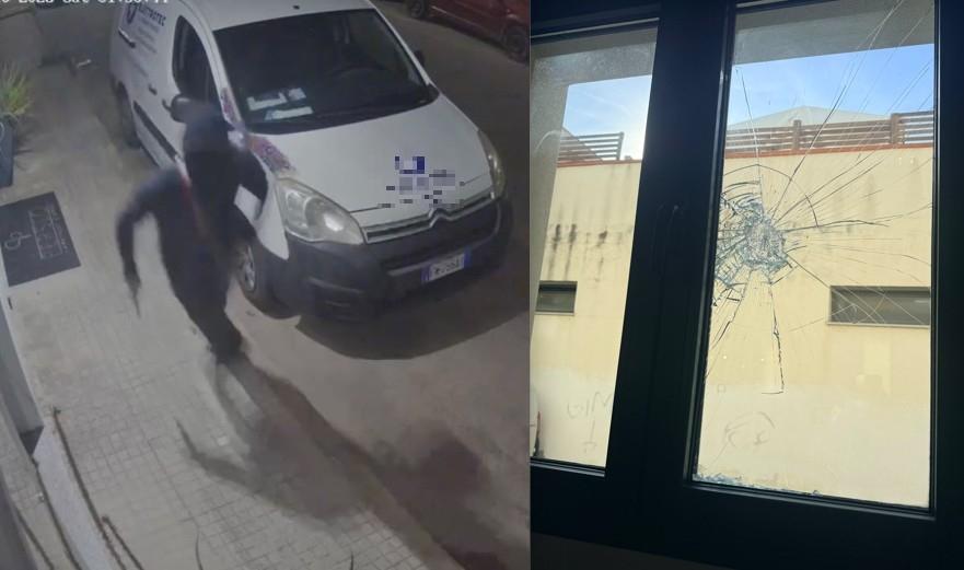 Olbia, spaccata notturna in un salone da parrucchiere: il ladro ripreso in fuga dalle telecamere