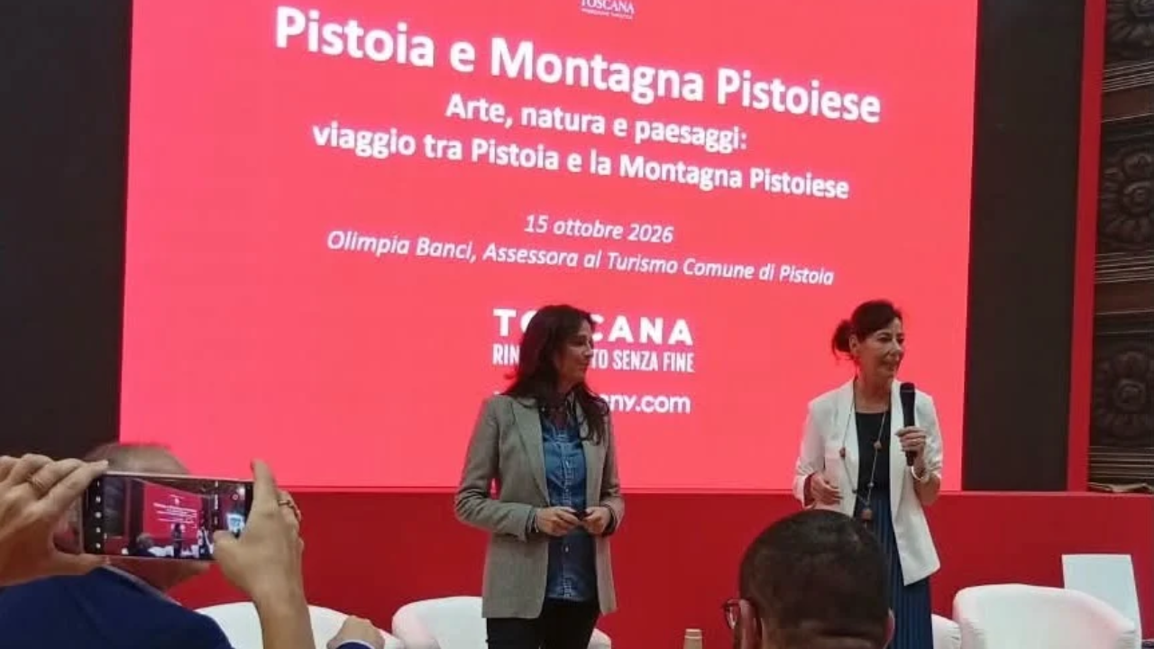 
	Olimpia Banci, assessora al Commercio Turismo e Sicurezza,&nbsp;alla fiera di Rimini

