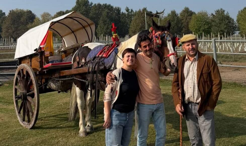 La storia di Nino, che attraversa l’Italia a… cavallo: da Palermo a Verona