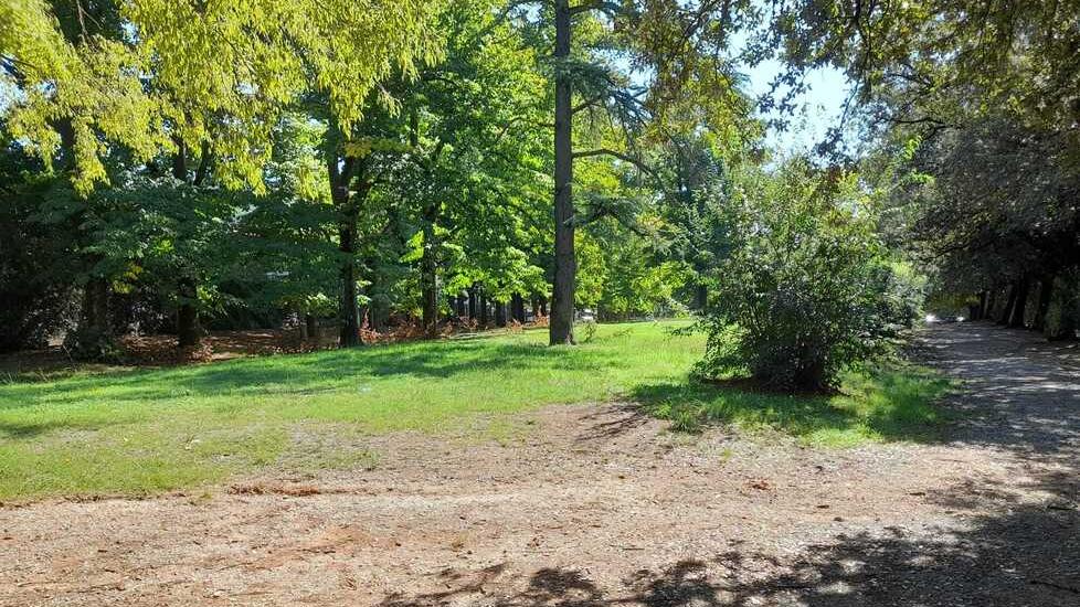 L'area individuata per il nuovo parco giochi
