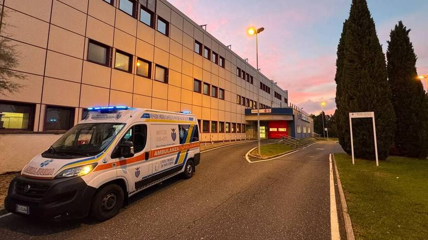 L’ingresso del pronto soccorso di Cecina (foto Falorni/ Stick)