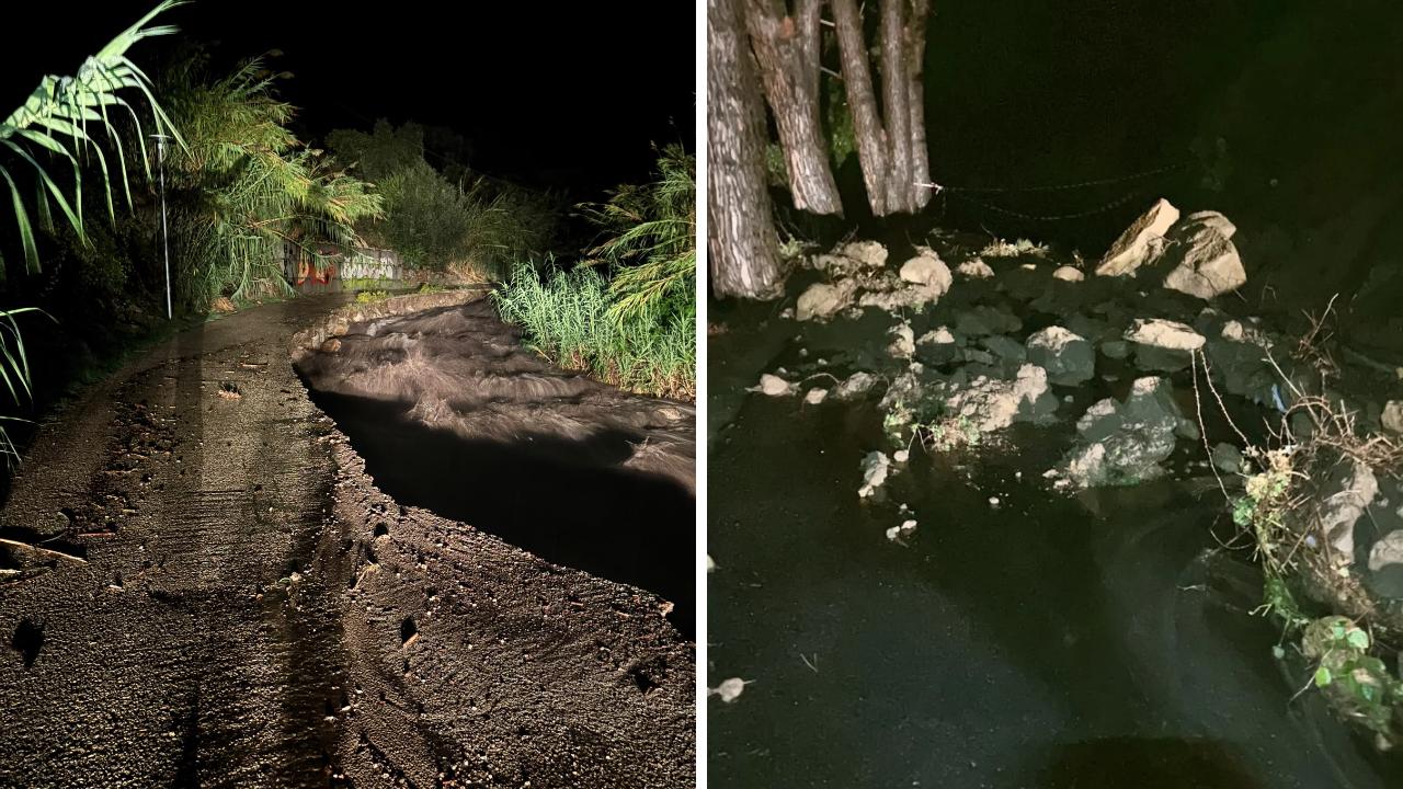 Maltempo in Toscana, Isola d’Elba in ginocchio: frane, danni e allagamenti
