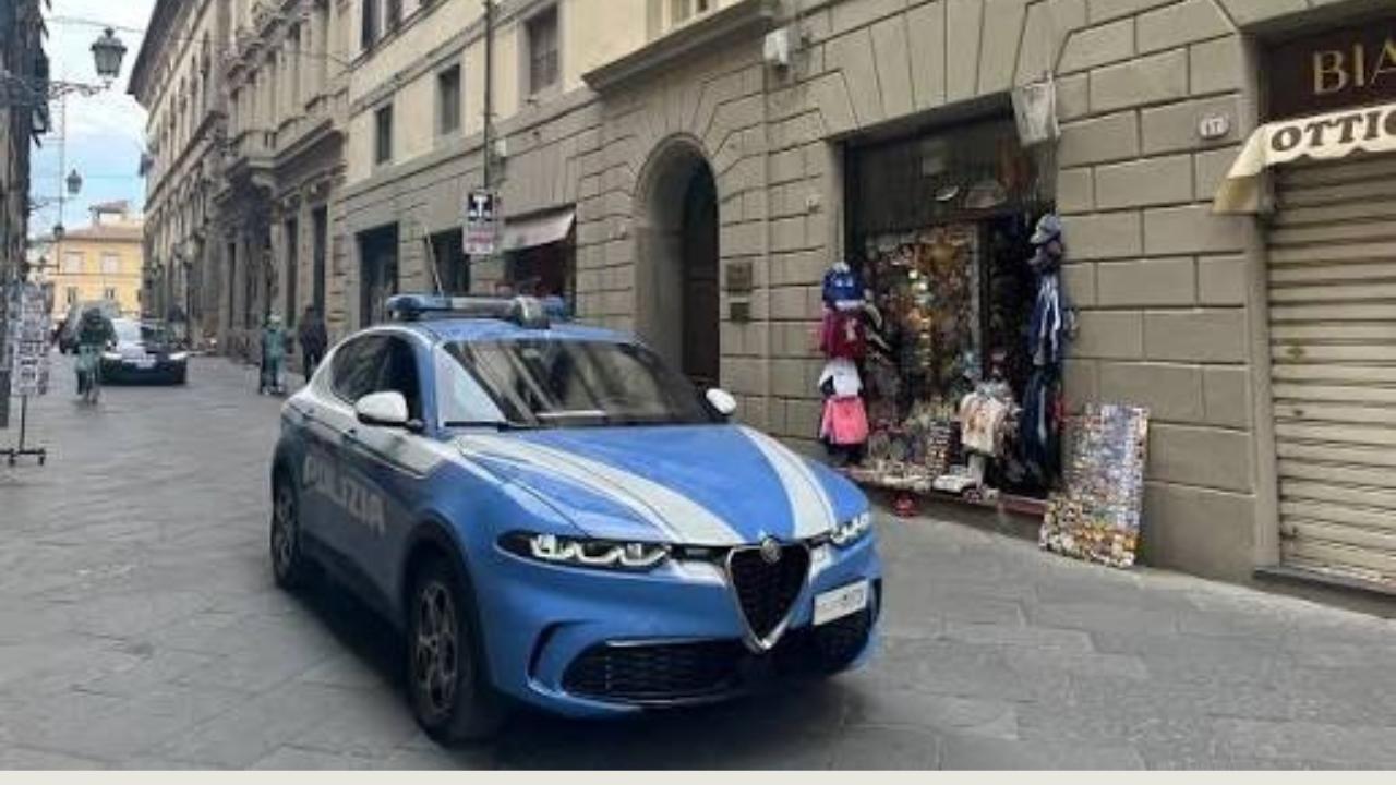 L'arresto da parte della polizia è avvenuto in pieno centro (foto archivio)