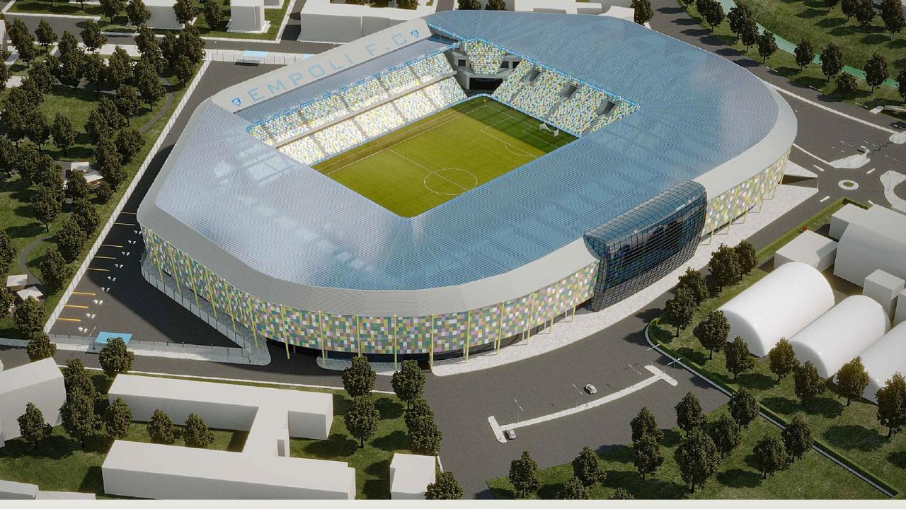 Empoli, il Castellani verso il restyling: «Opportunità per il territorio» – E si punta a Euro 2032