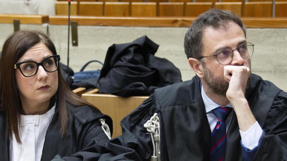 I pm Valeria Lazzarini e Giovanni De Marco