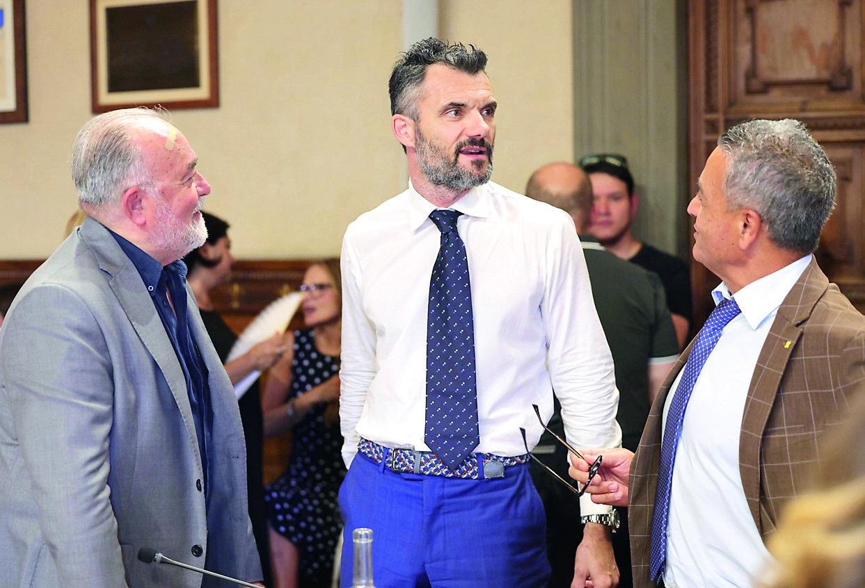 
	Il sindaco Matteo Biffoni al primo Consiglio comunale del suo terzo mandato

