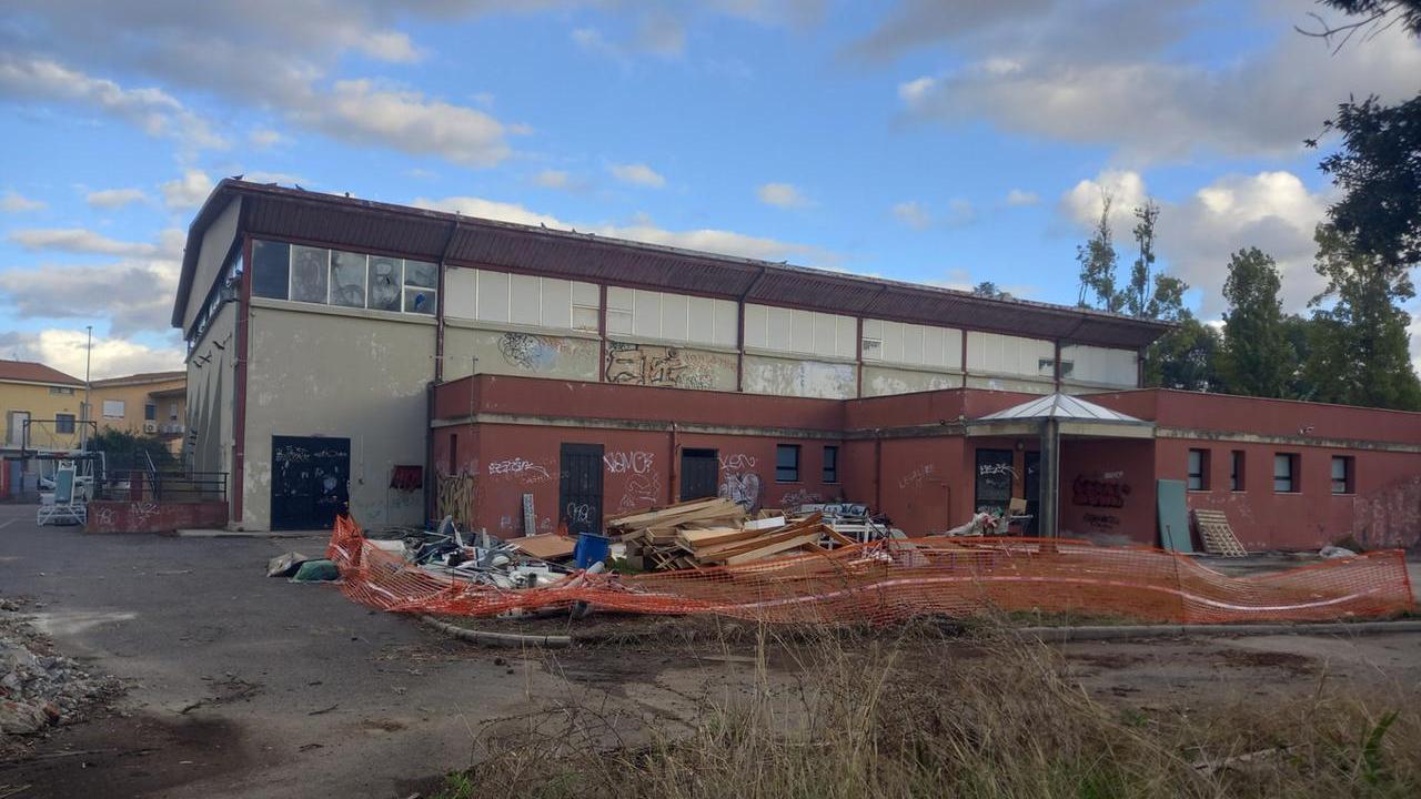 Oristano il vecchio Palasport di Sa Rodia