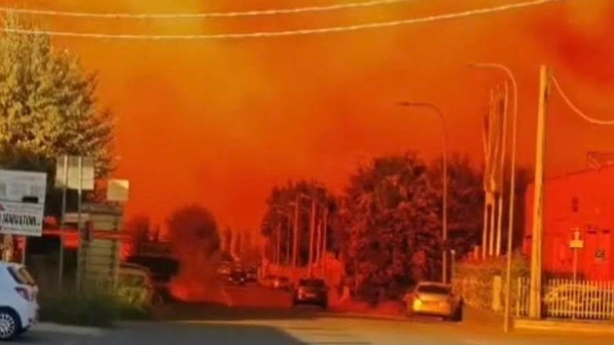 Nube arancione a Corte Tegge: dopo 20 giorni concluse le operazioni sulla cisterna