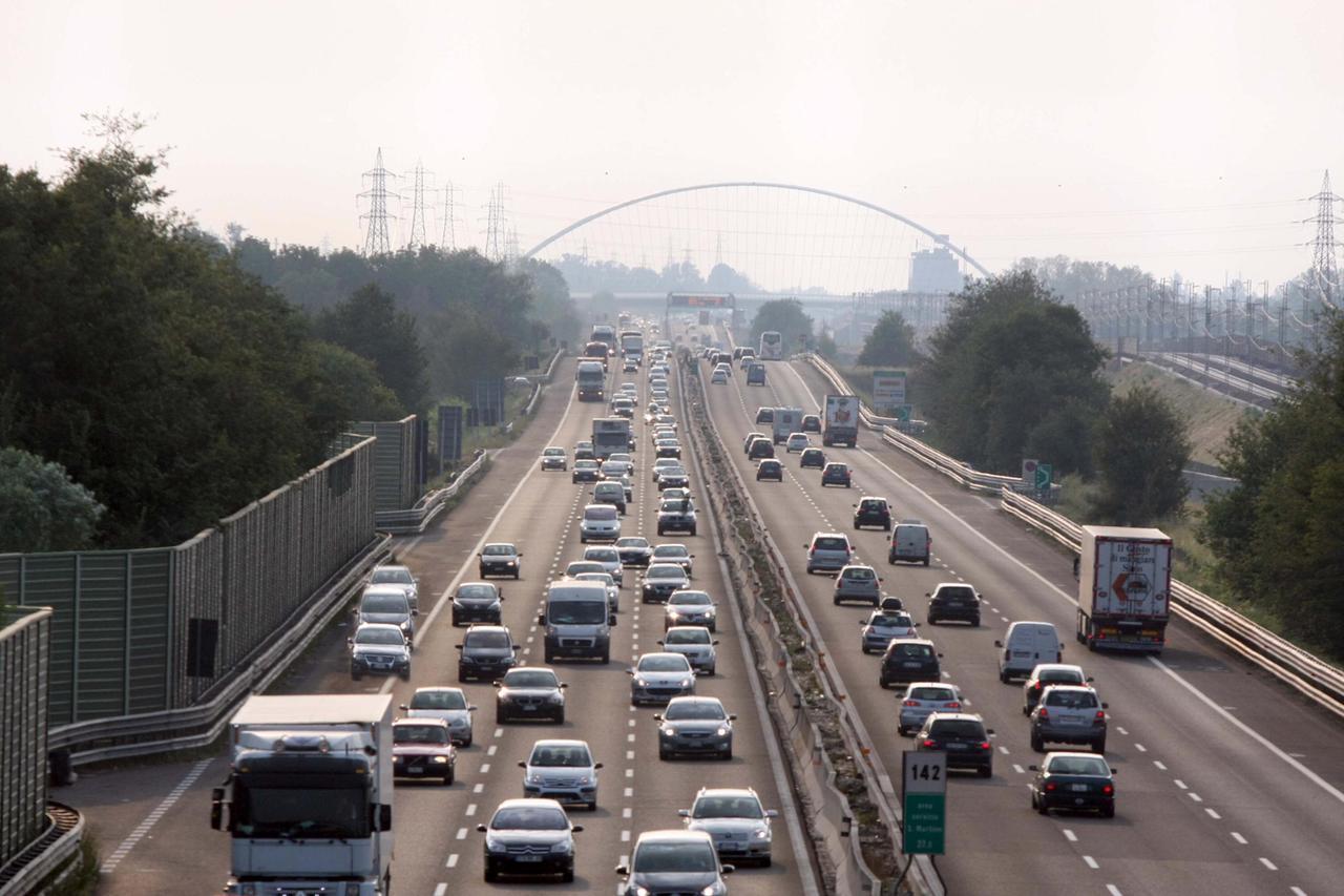 rissa in autostrada - code per traffico vacanziero