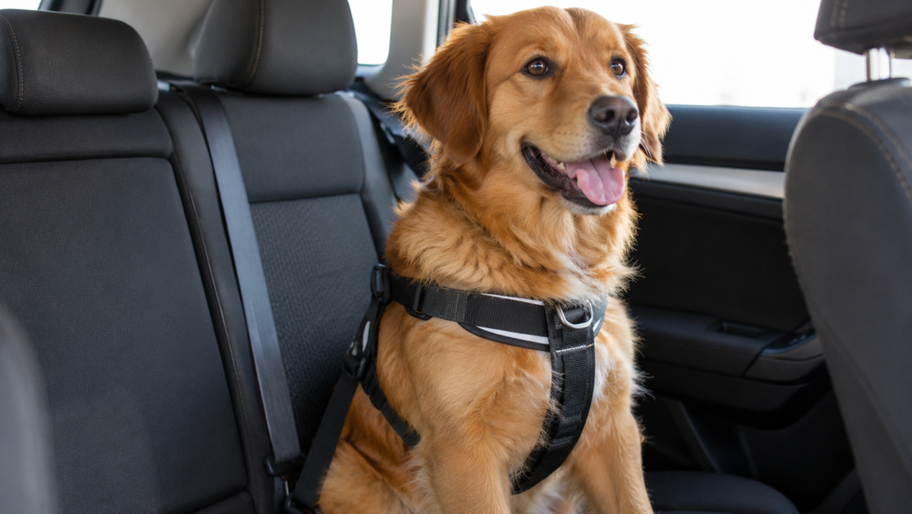 Cani e gatti in auto, obbligo di cintura o trasportino. In arrivo multe salate