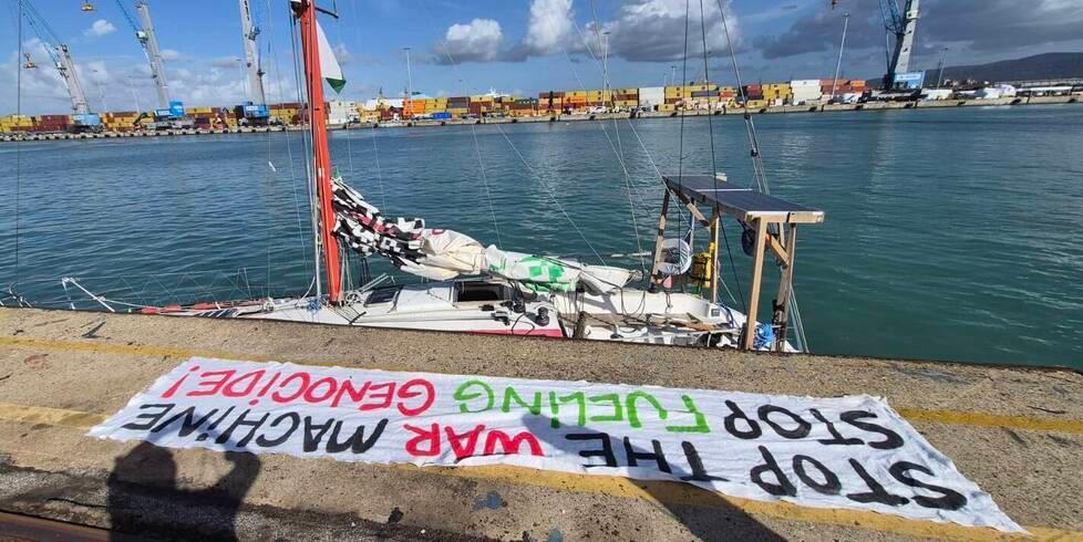 Sciopero per bloccare la Sunaid X: «Via le armi dal porto di Livorno»<br>
