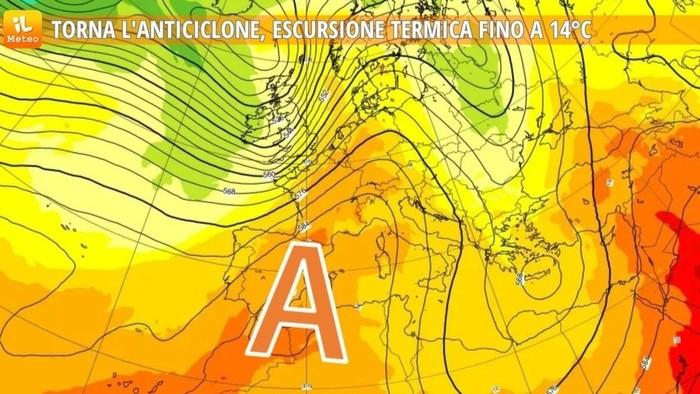 Sole e temperature in rialzo, l’anticiclone riconquista l’Italia – La tendenza fino a fine ottobre