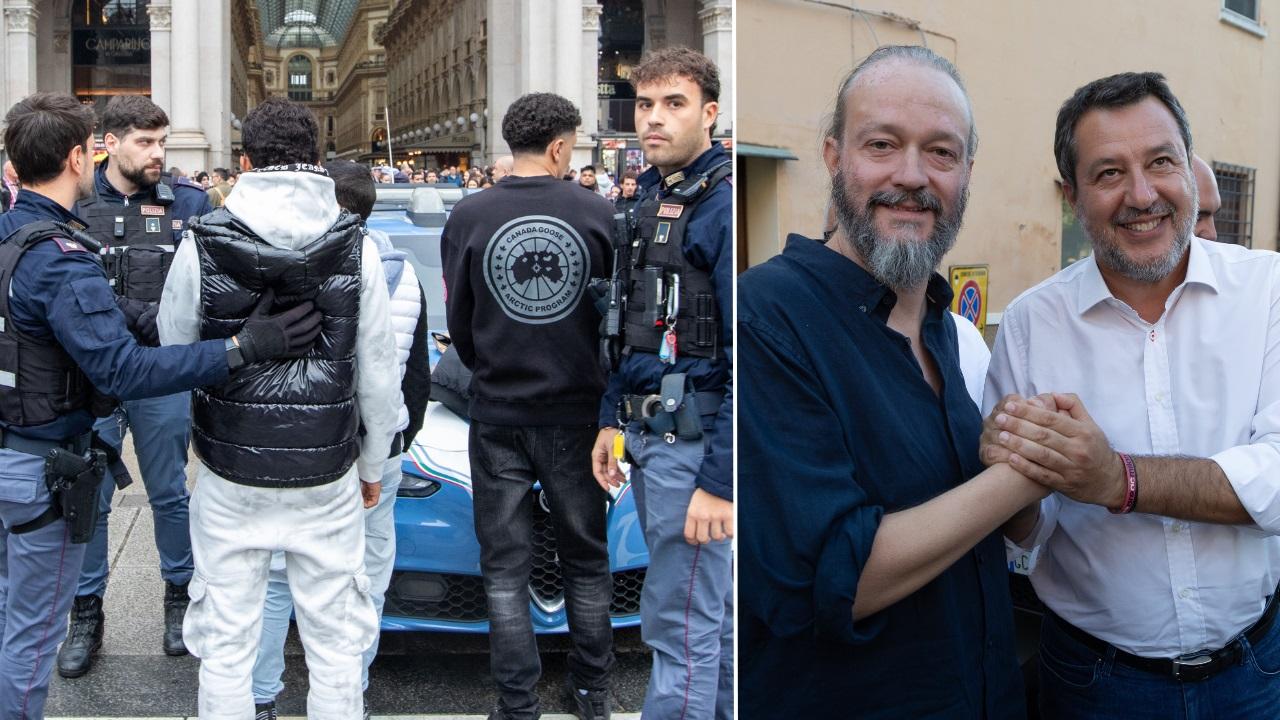 Salvini elogia Ferrara per il Nucleo Anti Maranza. Fabbri: «Attivo in un mese»