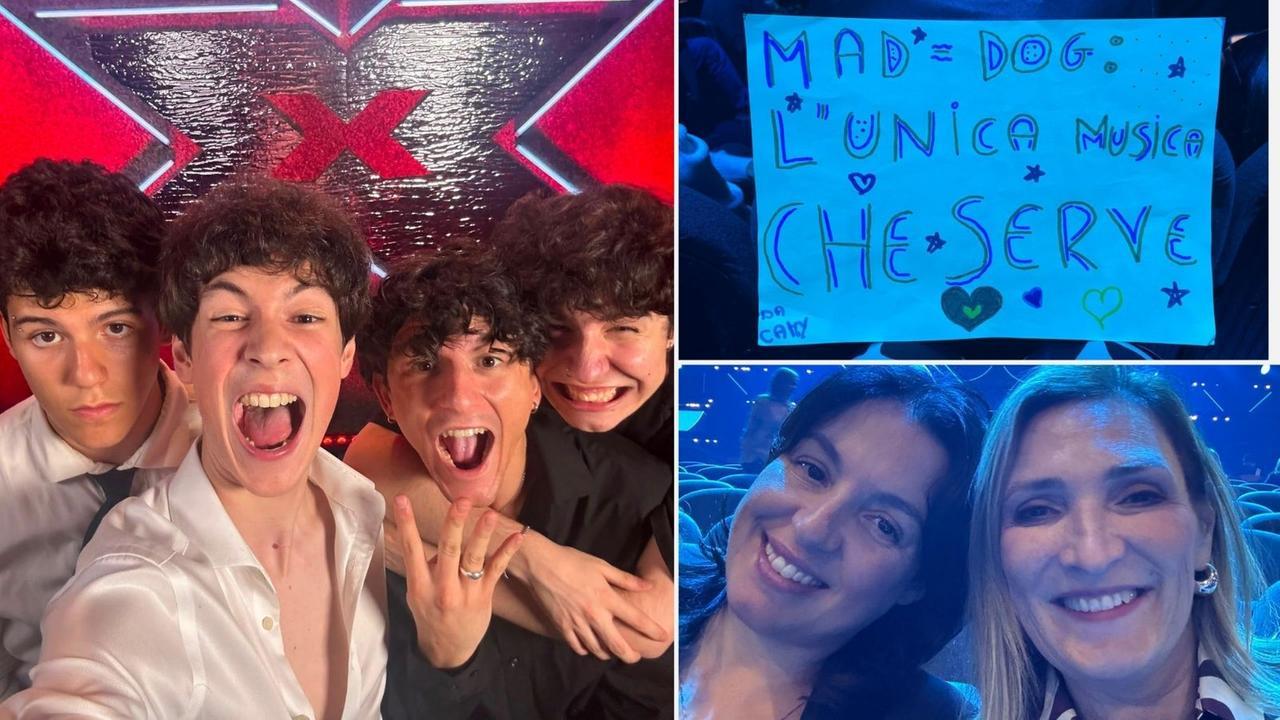 X Factor, l’emozione dei genitori dei Mad Dog: «Sono i nostri idoli, la nostalgia? Gli abbiamo dato salsicce e formaggi»