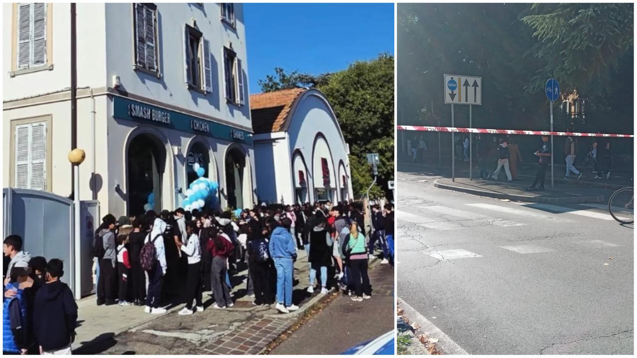 “I primi cento panini gratis”: tafferugli all’apertura di Ik’s Burger, viale Barozzi viene chiuso