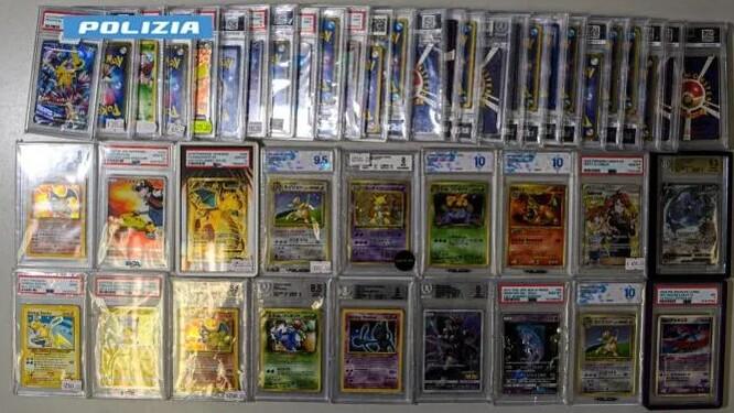 Le carte Pokemon rubate