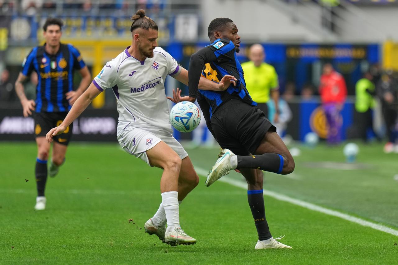 
	Un'azione del match

