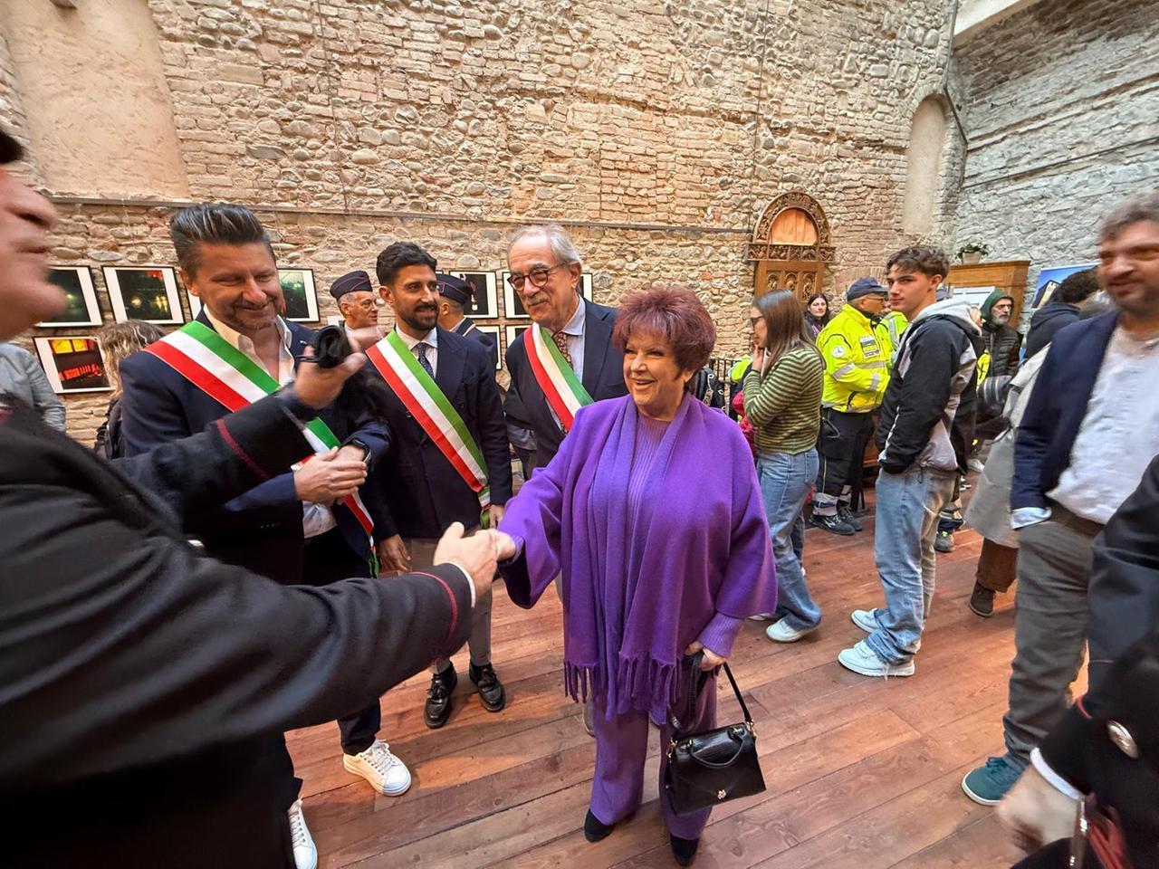 Orietta Berti a Montecchio Emilia è la madrina della Fiera di San Simone