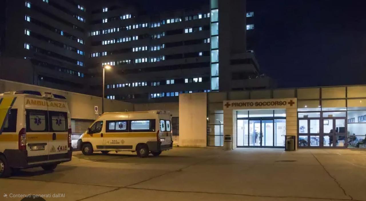 Arriva in ospedale con una ferita da proiettile alla gamba, scena muta davanti ai carabinieri