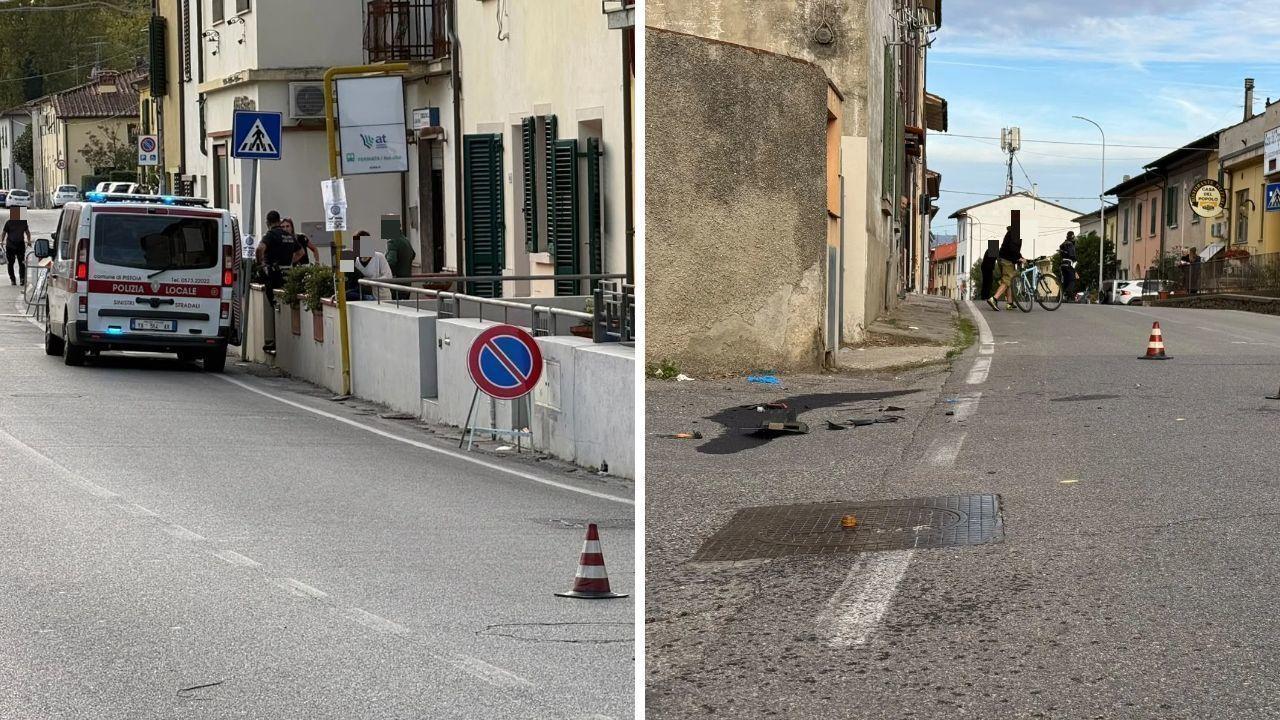 
	Il luogo dell'incidente (foto Nucci-Innocenti)

