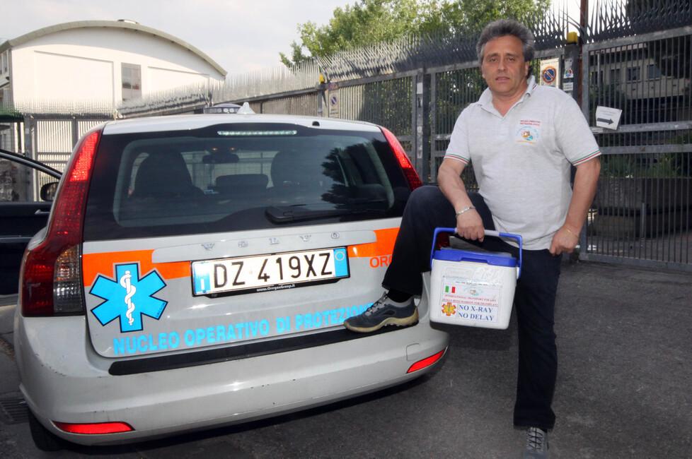 
	Massimo Pieraccini, autista del nucleo trapianti

