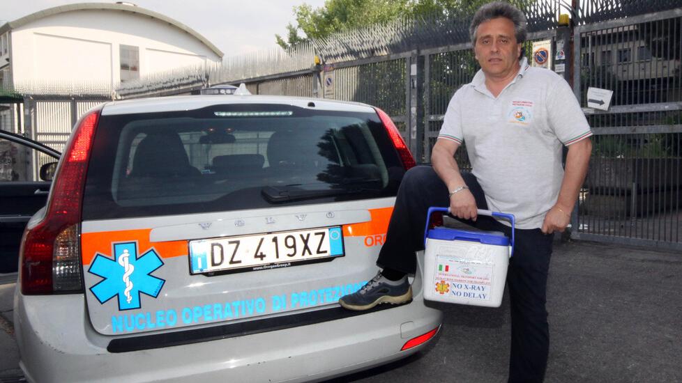 Massimo Pieraccini, autista del nucleo trapianti