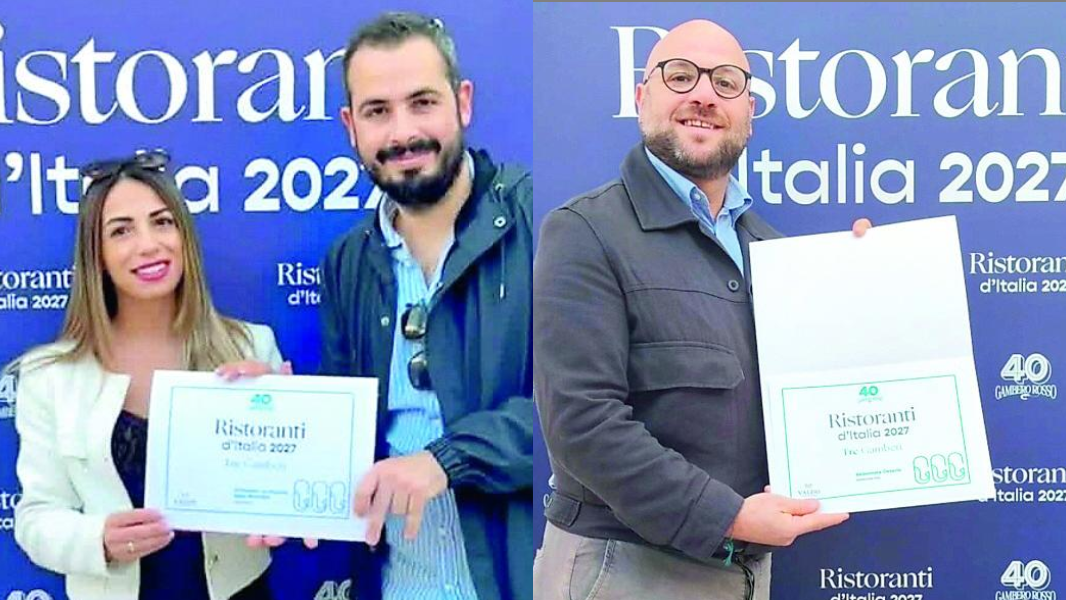 Due trattorie al top nell’isola: premiate con i Tre Gamberi – Ecco chi sono