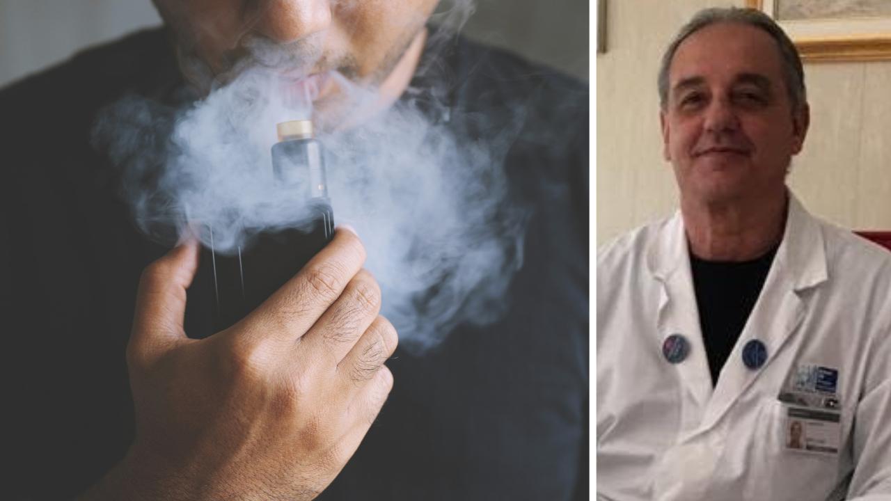 A destra il prof. Danieli