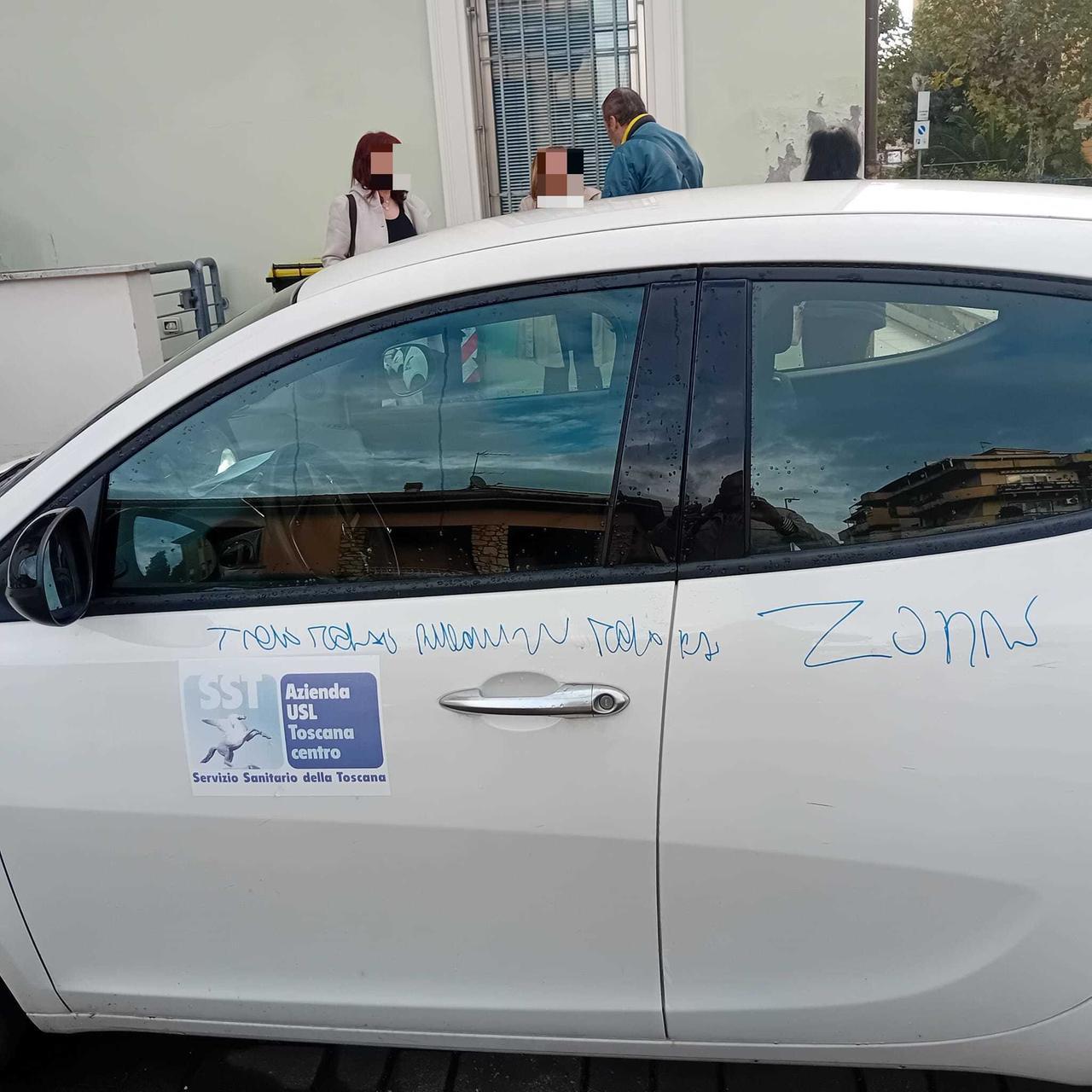 Vandalizzate le auto dell’Asl al Centro di salute mentale di Montecatini