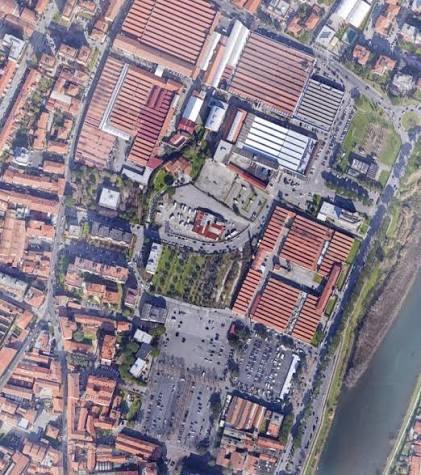 
	L'area oggetto dell'intervento vista dall'alto

